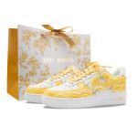 Nike Air Force 1 Sunlit Golden Mountain Pehmendus, Kulumiskindel Madal Top Rula Kingad Unisex Kuldne FV3654-111(Team1303-) 38
