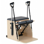 2026 Populaarsed Pilatesi seadmed Uued joogaseadmed Vahtrapuidust tool Stabiilne &Ouml;koloogiline Pilatesi k&auml;epide Reformer Pilatesi tool wooden must