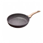 Carote tasap&otilde;hjaline pann, praepann steikidele, mittekleepuv pann, majapidamises kasutatav titaanpann, v&auml;ike praepann munade praadimiseks induktsioonpliidile, 26 cm ilma kaaneta, must must