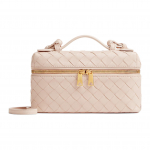 Bottega Veneta Bang Bang Vanity Case Cameo Gold Naiste Kotid 789109-V3IV1-6805 Steel Stamp,Basic Set (Bag+Dust Bag)