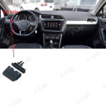 VW Tiguan MK2 2017 2018 2019 2020 2021 esipaneeli tagumise kliimaseadme v&auml;ljaviskeava A/C &otilde;hukonditsioneeri resti sakiga klipsi valik front left side