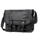 Meeste Fashi Nyl Risti keha kott Multifunktsionaalne Meeste &Otilde;la Messenger Kotid Suured Satchels &Auml;ri Bolsa Masculina bolso must
