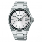 SEIKO SELECTION SBTH001 Kuup&auml;ev 10 ATM Veekindel Valge Roostevaba Teras [Seiko Kell] Meeste Kell, Patareitoitega Kvarts, Kalender, Vastupidavus, Lihtne Reguleerida
