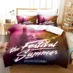 3D Tr&uuml;kitud Tokio Hotel Kaulitz B&auml;nd Mugav Tekikate Padjap&uuml;&uuml;r Voodipesu Komplekt Laste Magamistoa Kaunistus Kodutekstiil 70x133cm 3pcs pink