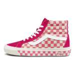 Vans Style 38 unisex k&otilde;rge s&auml;&auml;rega l&otilde;uend ruuduline rula kingad roosa valge VN0A38GF2U9 34.5