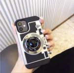 Emily In Paris 3D Retro Kaamera Nahast &Uuml;mbrus IPhone 11 13 14 15 16 Pro Max 12 Mini XS XR X 7 8 Plus SE 2025 IPone Tarvikud Case & Strap&for iphoneX(5.8") must