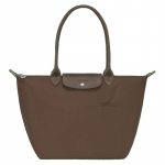 Longchamp Le Pliage Green H&otilde;bedane Riistkinnitus T&otilde;mblukuga Sulgemine Pol&uuml;amiid K&auml;e&otilde;la Kott Suur Naiste Maatooniline L1899919813 must