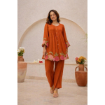 Naiste Peoriided Puuvillane Kurti N&ouml;&ouml;riga Komplekt India Bollywoodi Etniline Kurta P&uuml;ksikomplekt M-38 must
