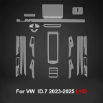 TPU Auto Sisekile VW Volkswagen ID.7 2025 2025 2025 Keskpaneeli Navigatsiooniekraani Kaitsekile PPF Eelv&auml;ljal&otilde;igatud Kile for VW ID7 2023-25 black