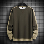 Hupparid Meeste Plaastert&ouml;&ouml; Pikkade Varrukatega Huppari Streetwear Topid Mehelik Hip Hop Harajuku Korea Meeste Vabaaja &Uuml;mmarguse Kaelusega Pullover M