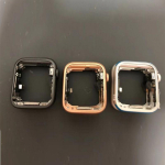 Keskraami korpus koos digitaalse krooni, toitenuupu, k&otilde;lari painduva kaabli komplektiga Apple Watch Series 4 5 SE 6 7 40 mm 44mm jaoks Gray gray