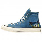 Minions x Converse Chuck 70 Hi Sinine Egreti Unisex Tossud Must A21402C 37