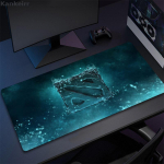Dota 2 hiirematt Suur klaviatuurimatt Laua m&auml;nguhiirematt S&uuml;learvuti libisemisvastane Kontor Looduslik kumm M&auml;ngur Lauapealne dota2 Hiirematt PC 30cmx80cm(11.8x31.5inch) black