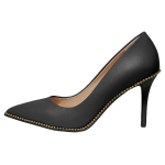 COACH Waverly nahast kitsa kontsaga k&otilde;rged kingad 8,5 cm Naiste Must G3935-BLK 41.5 black