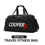 MINI Auto Logo Spordihuviline Korraldaja Oxfordi Riie Reisihoiukott Cooper One JCW R56 Countryman Clubman R50 R53 R58 black