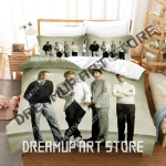 3D-prinditud Backstreet Boys voodipesukomplekt &Uuml;he-, Twin-, Full-, Queen-, King-suuruses Voodikomplekt T&auml;iskasvanu Magamistoa Tekikoti Komplektid Voodilina Komplekt EU Single 135*200cm/53x79in 3pcs