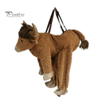 Laste Halloweeni Cosplay Kost&uuml;&uuml;m, &Scaron;oti Piisoni Rollim&auml;ngu Kost&uuml;&uuml;m Lastele, Palus Lehma Ratsutamiskost&uuml;&uuml;m, L&auml;&auml;ne Kauboi Peo Rollim&auml;ng children brown