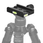 CL-70S 70 mm alumiiniumsulamist kiirvabastusplaat koos klambrikomplektiga koos mullitaseme adapteriga statiivipea jaoks