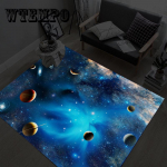 Moodne kodumatt 3D prinditud ala vaibad Galaxy Space suured vaibad elutuppa magamistuppa Tatam 80cm*160cm