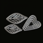 3D Lilled Lehed &Scaron;abloon Metall L&otilde;ikestantsid Scrapbooking K&auml;sit&ouml;&ouml; stantsid Templid ja stantsid Reljeef