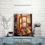 Teemanttikandid Stseenid Teemantmaalid T&auml;ielik saabumisraamat Rhinestones pildid 20X30