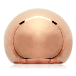 Bague acier 'Voluptueuse' dor&eacute; ros&eacute; (gold pink) - 20 mm 56 kuld