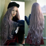 NO.PS 100cm pikad lokkis lainelised s&uuml;nteetilised t&auml;isjuuksed parukas Juuste pidu Cosplay Prop Juuste aksessuaarid