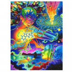 DIY teemantmaal Abstraktne naine 5D ristpistes teemanttikandid ikoon Teemantmosaiik 20X30CM