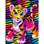 Teemantmaaling Multifilm Tiiger Teemanttikandid Loom Kodukaunistus Mosaiik Rhinestone'i pilt 20X30CM