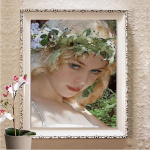 5D teemantmaal ristpistes t&auml;ispuur Teemanttikandid DIY kivid mosaiikpilt n&auml;put&ouml;&ouml; dekoratiivne kingitus Full Round 20X30CM