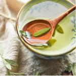 Roheline tee Puhas looduslik lillevaba tee Senna Leaf Panxie pulbriks 50g