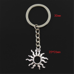 Moodne v&otilde;tmehoidja 25x26 mm p&auml;ikesepaiste ripatsid DIY meeste ehted auto v&otilde;tmehoidja s&otilde;rmuse hoidja suveniir kingituseks h&otilde;be