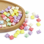 Akr&uuml;&uuml;list v&auml;rvilised lahtised vahehelmed ehete valmistamiseks isetegemiseks 14mm 135pcs mitmev&auml;rviline