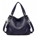 Luksuslik naiste kott K&auml;ekotid naistele Kuulsa kaubam&auml;rgiga messenger kotid Pu Nahast disainerk&auml;ekott Vintage Big Hobos Naiste kandekott Sac bolso ultramariin sinine v&auml;rv