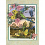 Uus 5D DIY Teemantmaaling Papagoi Teemanttikandid Ristpistes Rhinestone t&auml;is&uuml;mmargune puur K&auml;sit&ouml;&ouml; kunst Kodukaunistuse kingitus Full Round 15x20CM