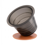 [i Cafilas][CBMB] Kohvikapslihoidja jaotur Vertikaalne t&uuml;hjendusalus Podikarbid Organiseerija hoiukorv ABS Nespresso Dolce Gusto Vertuoline jaoks pruun