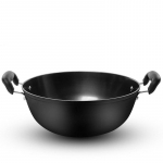 Paksendatud vanamoodne malmpott suur pann induktsioonpliit spetsiaalne kahek&otilde;rvaline raudpott suur pott pann leibkond 36cm