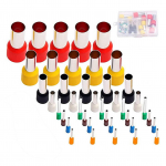 Savit&ouml;&ouml;riistade komplekt Pol&uuml;meer-savi l&otilde;ikurid Mini &uuml;mmarguse kujuga l&otilde;ikurid vormid Keraamika DIY &uuml;mmargune 40pcs Set