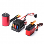 2300KV harjadeta mootor 3650 veekindel mootor koos 60A harjadeta ESC 2-4S Lipo 25KG digitaalse servoga 5200kv mitmev&auml;rviline