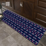 Aafrika etnilise stiiliga Boho k&ouml;&ouml;givaip V&auml;rviline geomeetriline tr&uuml;kivaip magamistoa jaoks Vannitoa vaiba jooksja libisemiskindel elutoa matt 40x60cm