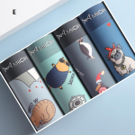 MiiOW 4tk Animal Print Meeste Aluspesu Bokserp&uuml;ksid Noorte Puuvillane Meeste Bokserid Hingavad Alusp&uuml;ksid Pesu Meeste Alusp&uuml;ksid XXXXXL