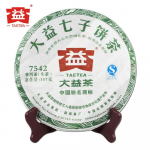 2012 TAETEA Sheng Puer Hiina tee 7542 Juhusliku partii toor Puer Hiina teekook 357 g