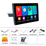 REAKOSOUND 1 Din 10,1'' Andriod 11 auto multimeediumipleier GPS-navigatsioon Bluetooth autoheli Wifi USB FM MirrorLink autoheli raadio stereo stereo autoraadio 10INCH 1-32g 8lede