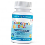 Laste DHA, Children's DHA, Nordic Naturals 90 geelkapslit Maasikas (67352005) 90softgels Strawberry