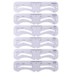 6 tk korduvkasutatavate kulmude joonistamise juhend Kulmude kulmude kujundaja meigimalli kaart