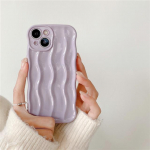 3D laineline Water Ripple telefoni&uuml;mbris telefonile Iphone 14 Pro Max 13 12 11 Pro Max 14plus Fashion Pleating P&otilde;rutuskindel kaitseraua pehme tagakaas For iPhone 14Pro Max