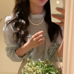 P&auml;rlikee Mood Vintage Naiste Elegantne Senior Sense White Imitatsioon P&auml;rli rangluu kett Pulmad Ehted Aksessuaarid Kingitused A5-8MM