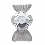 Luksuslik moodne k&auml;ev&otilde;ruga kell Bright Diamond Butterfly Mesh Band Naiste kvartskell