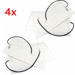2x/4x 12V universaalsed autosoojendusega istmekatted, s&uuml;sinikkiust soojendusega auto istmesoojenduspadi, talvesoojenduse matt 48cmx27cm 4pcs