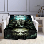 Moon Knight Cartoon Prinditud tekk Laste soe tekk Flanell Pehme ja mugav tekk Kodu reisile s&uuml;nnip&auml;evakingitus 75x90cm